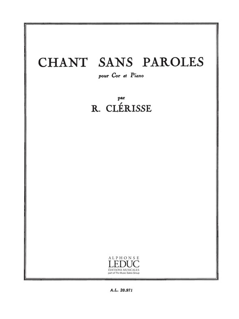 Chant Sans Paroles